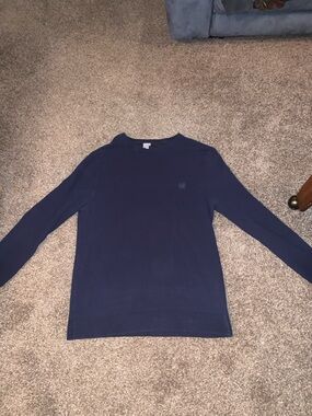 Bench Men's Crewneck Sweater - Navy Blue